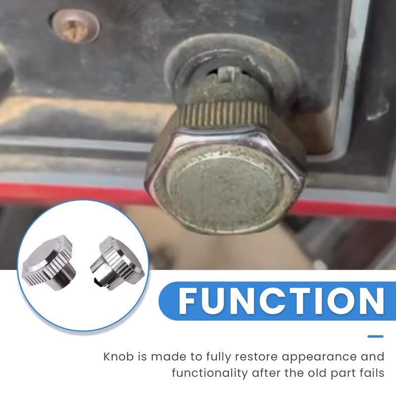 Ciuouient Headlight & Windshield Wiper Switch Knobs Compatible with 1980-1984 Ford Truck and 1980-1984 Ford Bronco(Part Number D7LY-11666-A & D8VY-17513-A) - Image 3